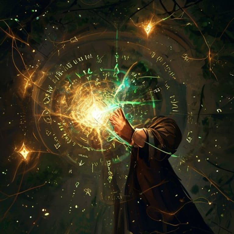 Tick Stop — fantasy spell effect illustration