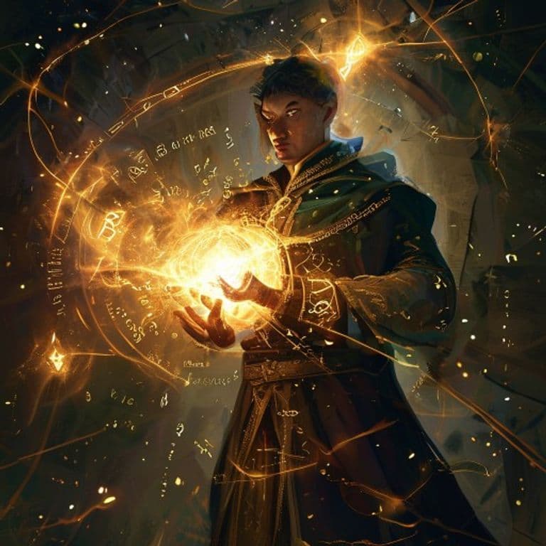 Forced Reposition — fantasy spell effect illustration