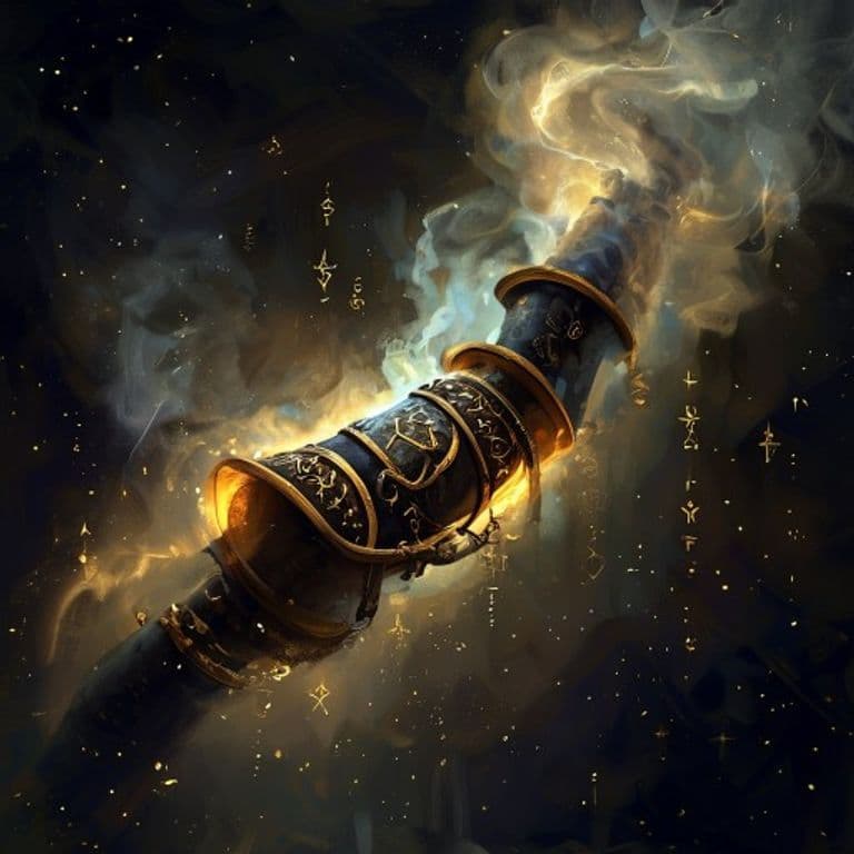 Steam Whistle — fantasy spell effect illustration