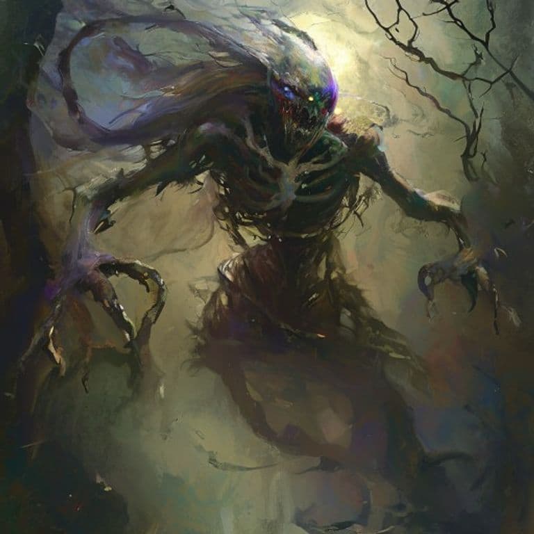 Dream Wraith — fantasy monster illustration