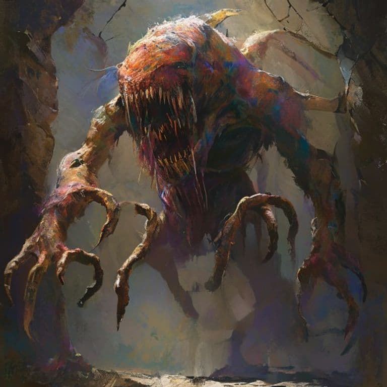 Imy-Ut Ushabti — fantasy monster illustration