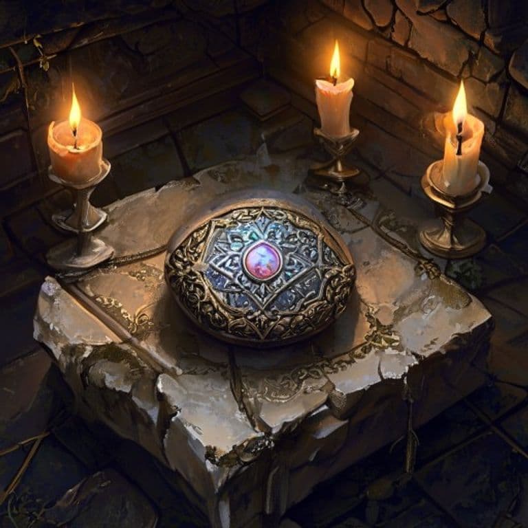 Tactile Unguent — fantasy item illustration. Tactile Unguent is a magic item (wondrous item) of common rarity.