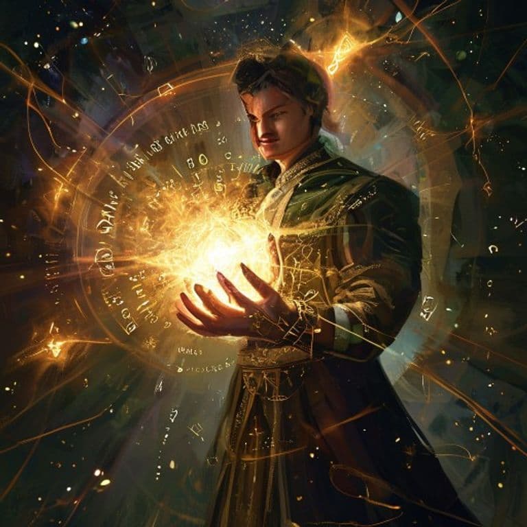 Sightburst — fantasy spell effect illustration. Sightburst is a 2nd-level divination available to Cleric, Sorceror, Warlock, Wizard.