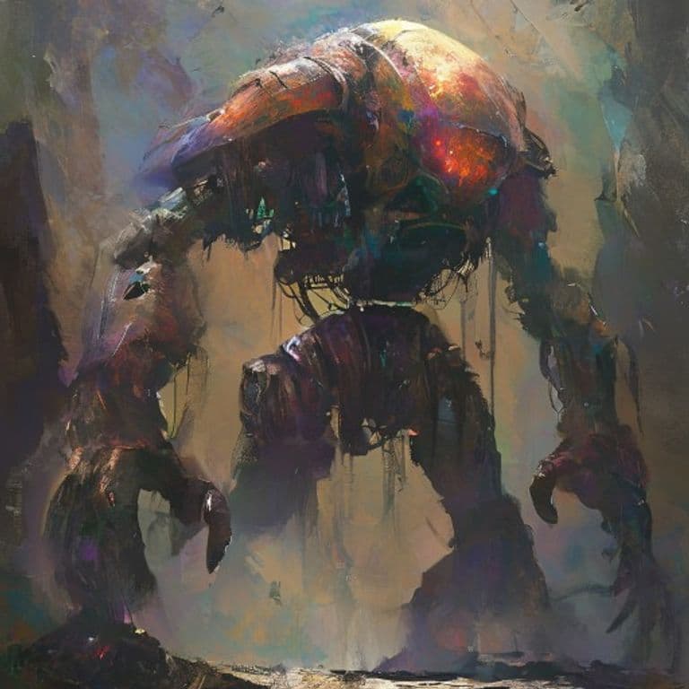 Zalikum — fantasy monster illustration