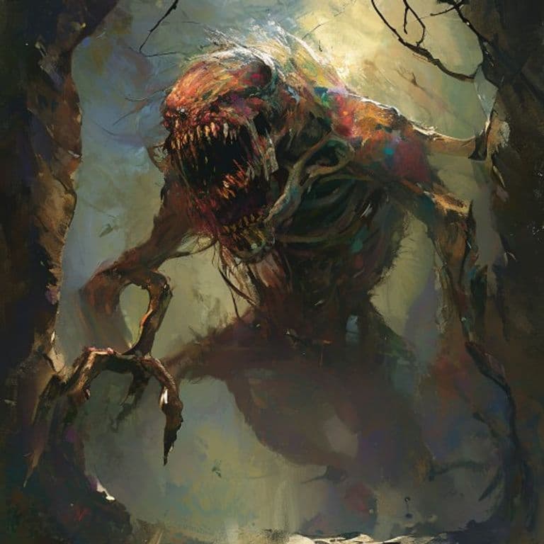 Angatra — fantasy monster illustration