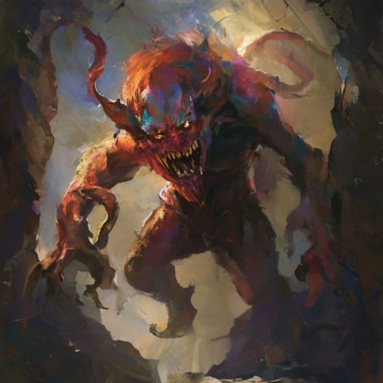 Kalke — fantasy monster illustration