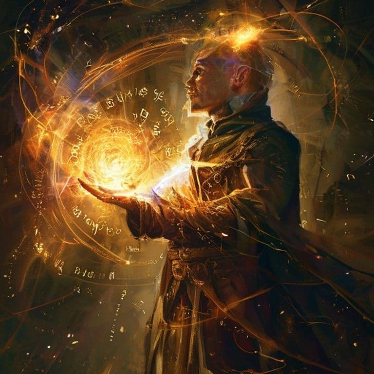 Brittling — fantasy spell effect illustration. Brittling is a 4th-level transmutation available to Cleric, Druid, Wizard.