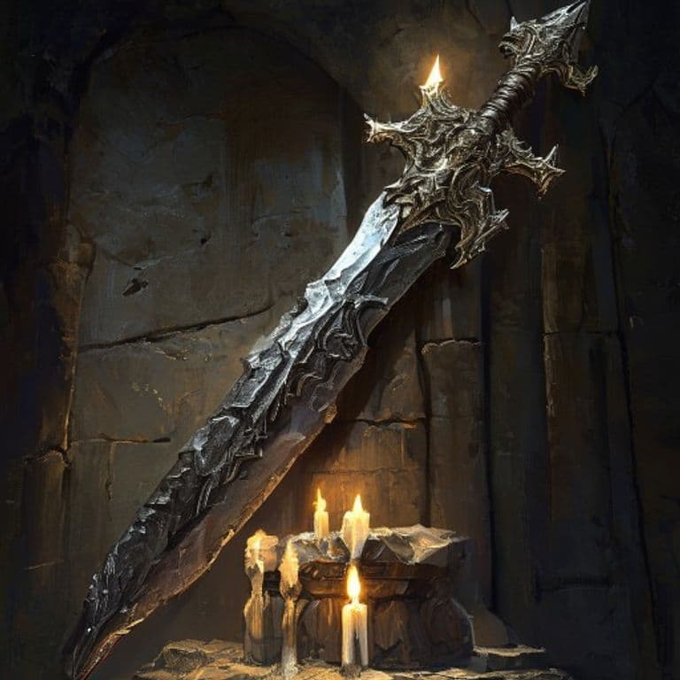 Giant Slayer — fantasy item illustration