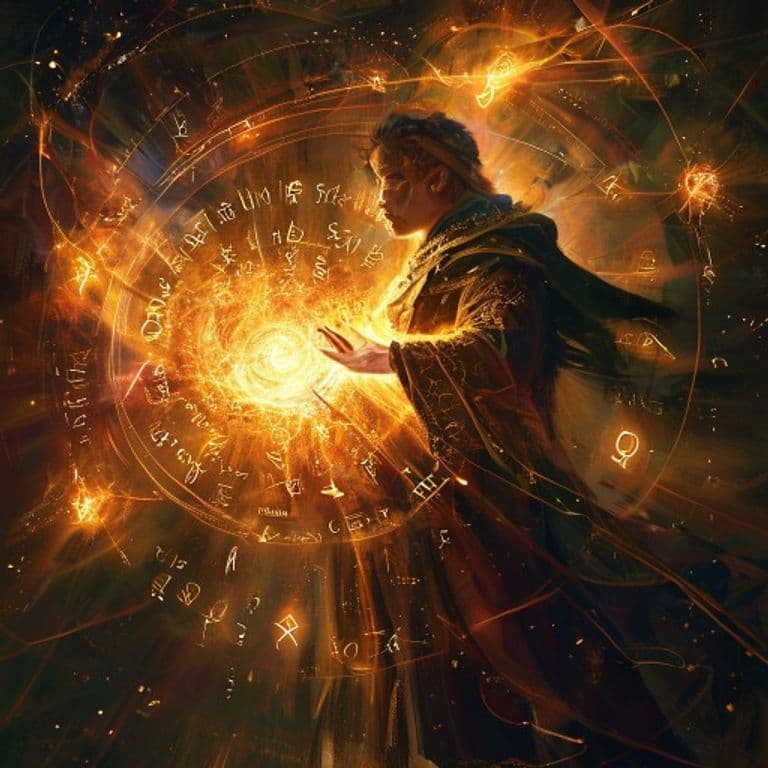 Eidetic Memory — fantasy spell effect illustration. Eidetic Memory is a 5th-level transmutation available to Bard, Cleric, Druid, Wizard.