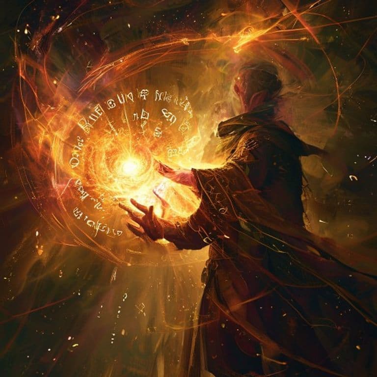 Bloom — fantasy spell effect illustration. Bloom is a 8th-level conjuration available to Cleric, Druid, Wizard.