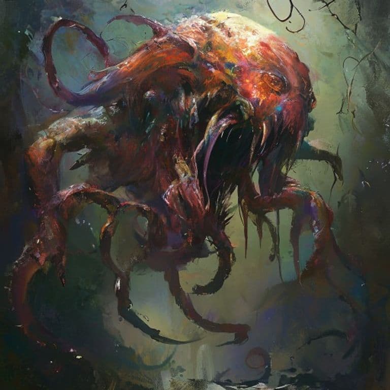 Shoggoth — fantasy monster illustration
