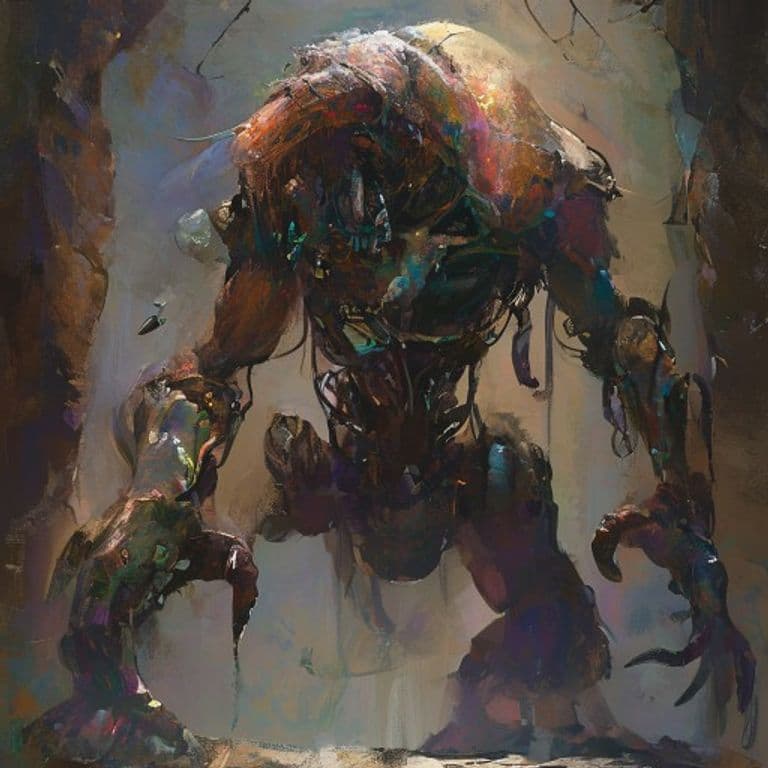 Mechanist — fantasy monster illustration
