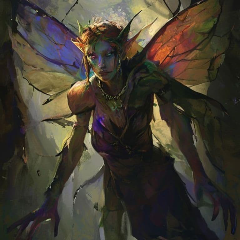 Crinaea — fantasy monster illustration