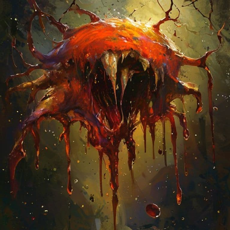 Ichor Ooze — fantasy monster illustration