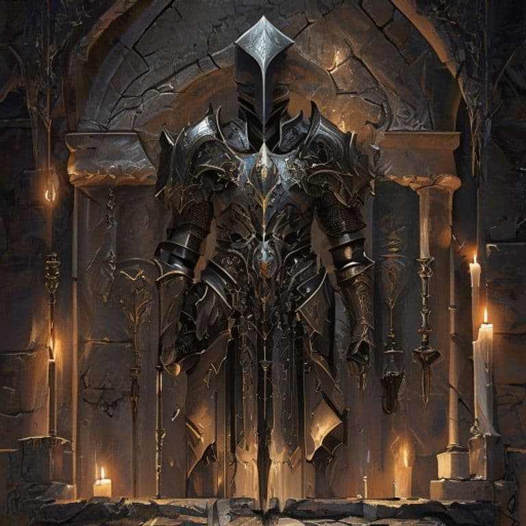 Brawn Armor — fantasy item illustration. Brawn Armor is a magic item (armor) of rare rarity.