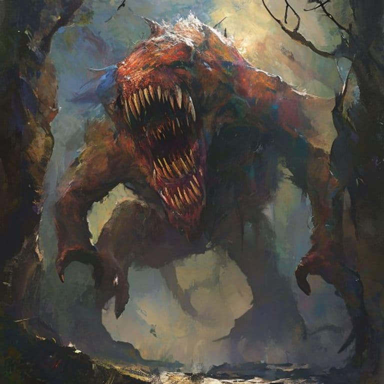 Colláis — fantasy monster illustration