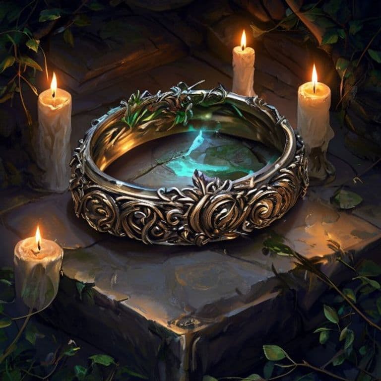 Ring of the Grove's Guardian — fantasy item illustration
