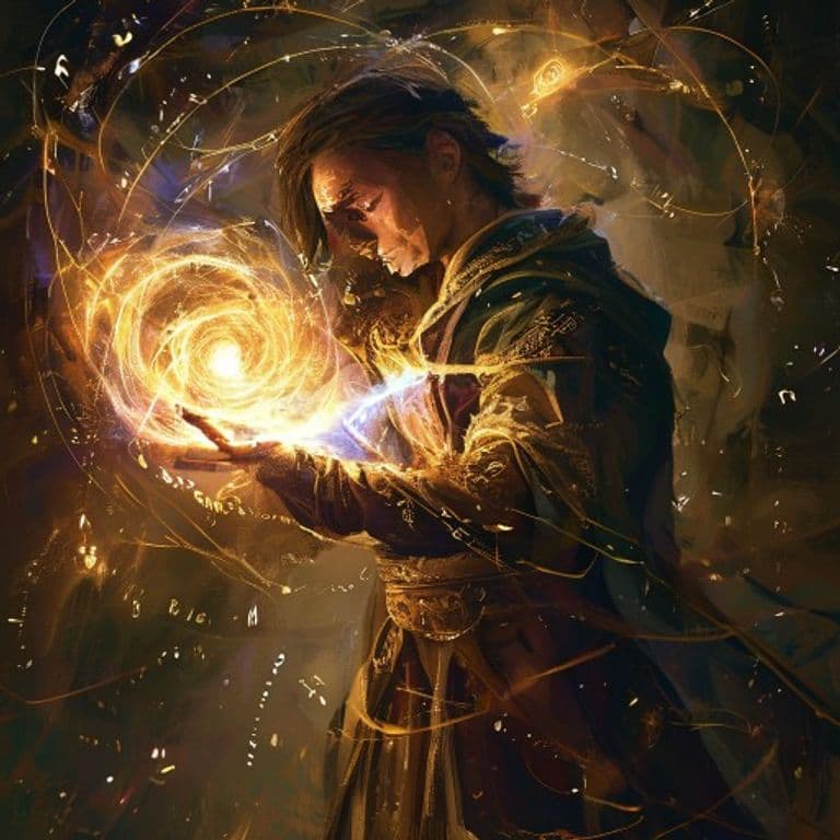 Invisibility — fantasy spell effect illustration