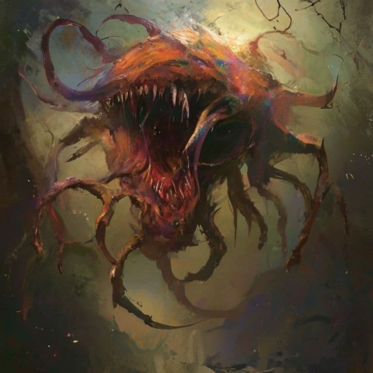 Eater Of Dust (Yakat-Shi) — fantasy monster illustration