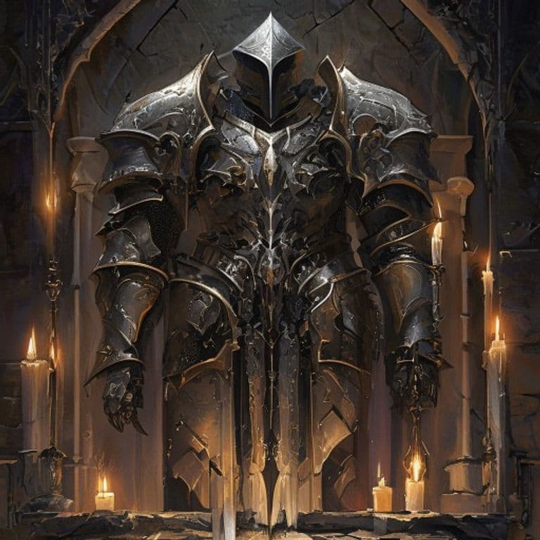 Armor of Spite — fantasy item illustration