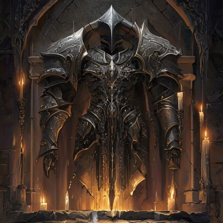 Warlock's Aegis — fantasy item illustration