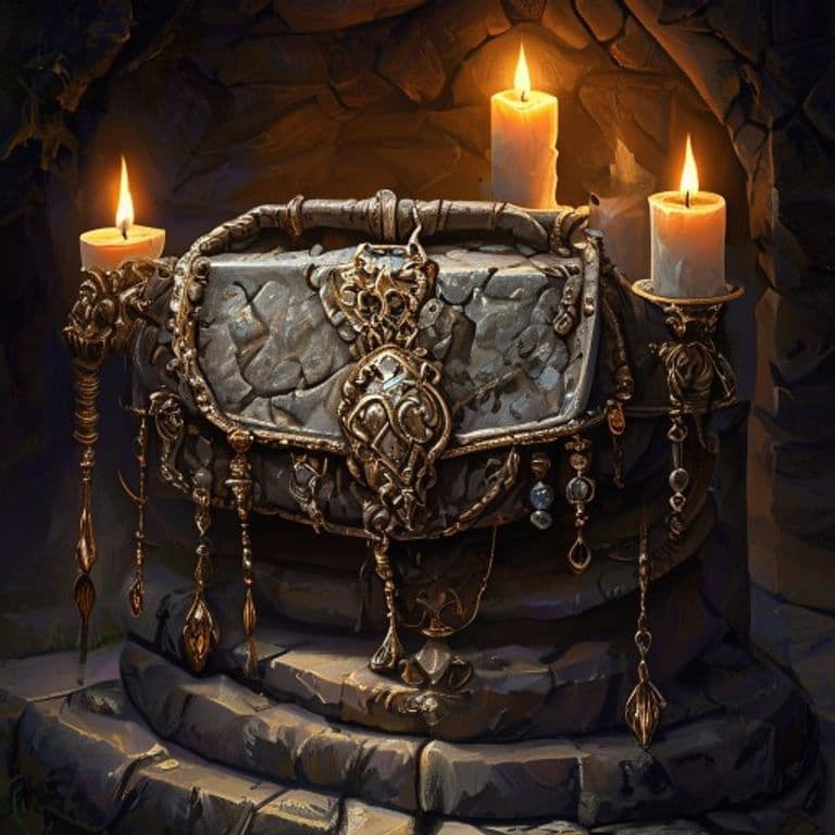 Toothsome Purse — fantasy item illustration