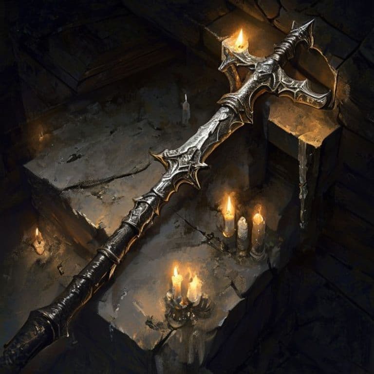 Prospector's Pick — fantasy item illustration