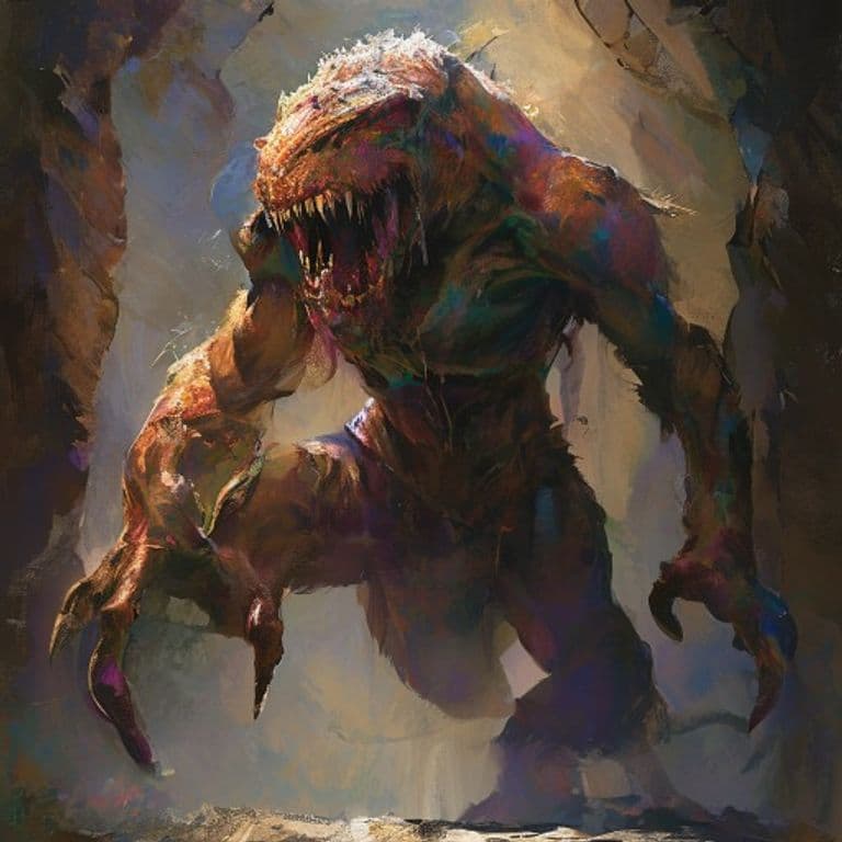Revilock — fantasy monster illustration