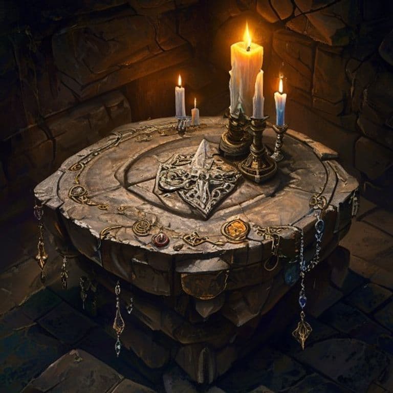 Scoundrel's Gambit — fantasy item illustration