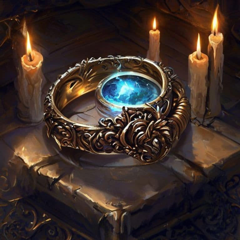 Ring of the Ram — fantasy item illustration