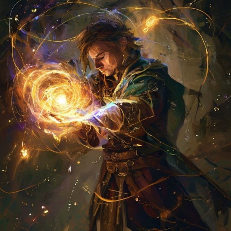Hobble — fantasy spell effect illustration. Hobble is a Cantrip evocation available to Bard, Cleric, Druid, Sorcerer, Warlock, Wizard.