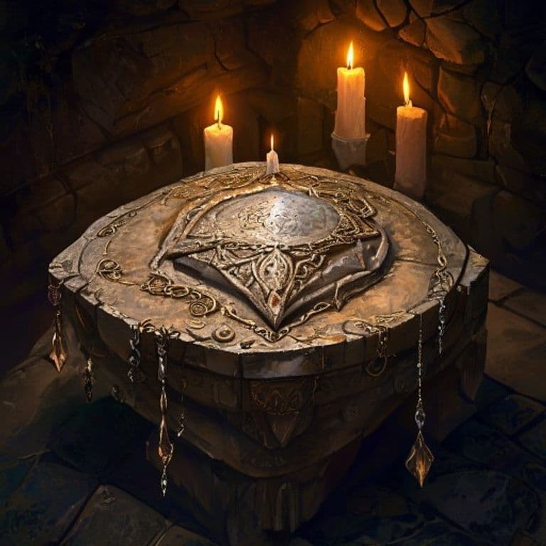 Inspiring Pahu — fantasy item illustration. Inspiring Pahu is a magic item (wondrous item) of uncommon rarity.
