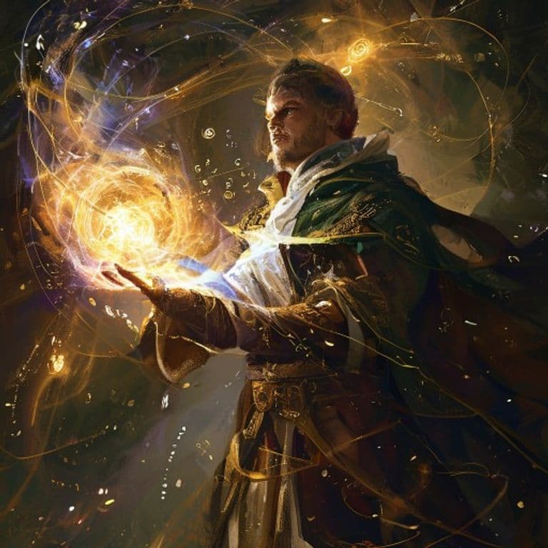 Boreas’s Breath — fantasy spell effect illustration