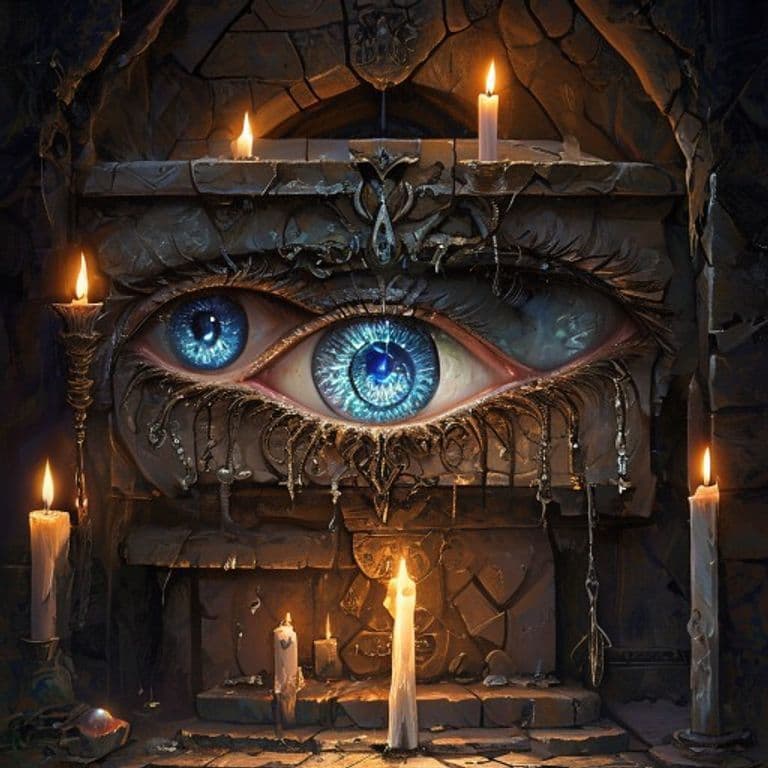 Eyes of the Portal Masters — fantasy item illustration