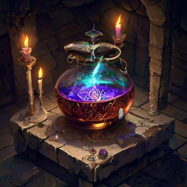 Potion of Speed — fantasy item illustration