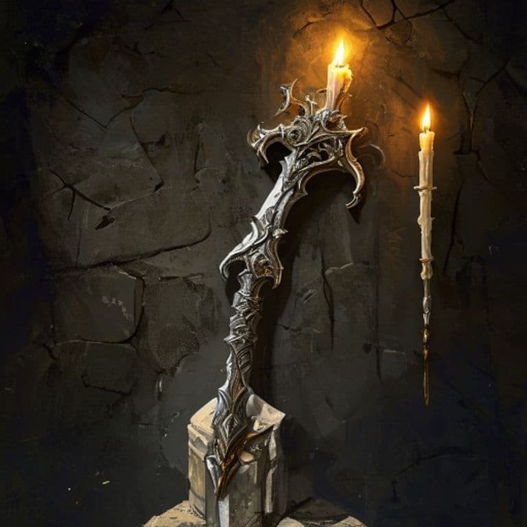 Tipstaff — fantasy item illustration