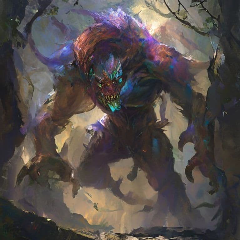 Alazai — fantasy monster illustration