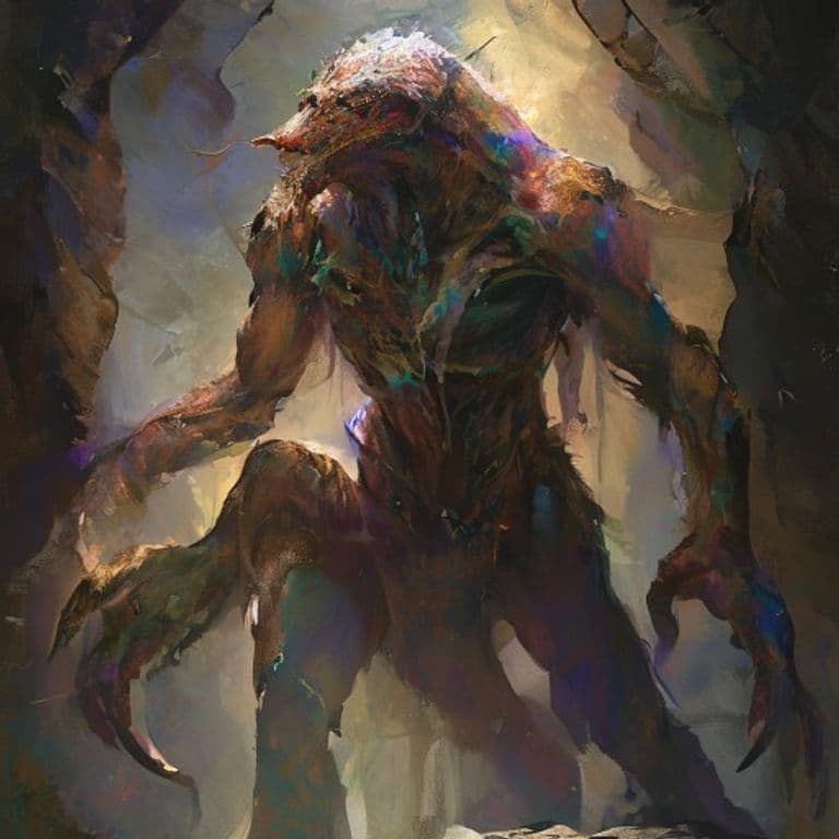 Eonic Savant — fantasy monster illustration