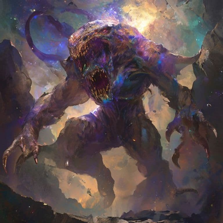 Uridimmu — fantasy monster illustration