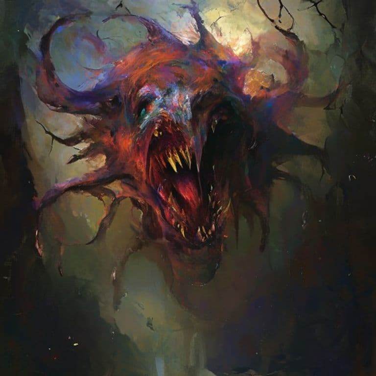 Dream Eater — fantasy monster illustration