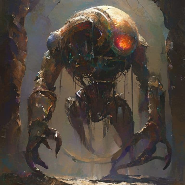 Ring Servant — fantasy monster illustration