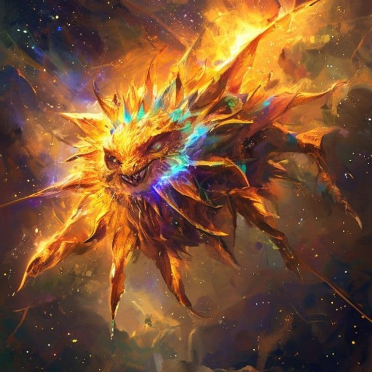 Solar — fantasy monster illustration