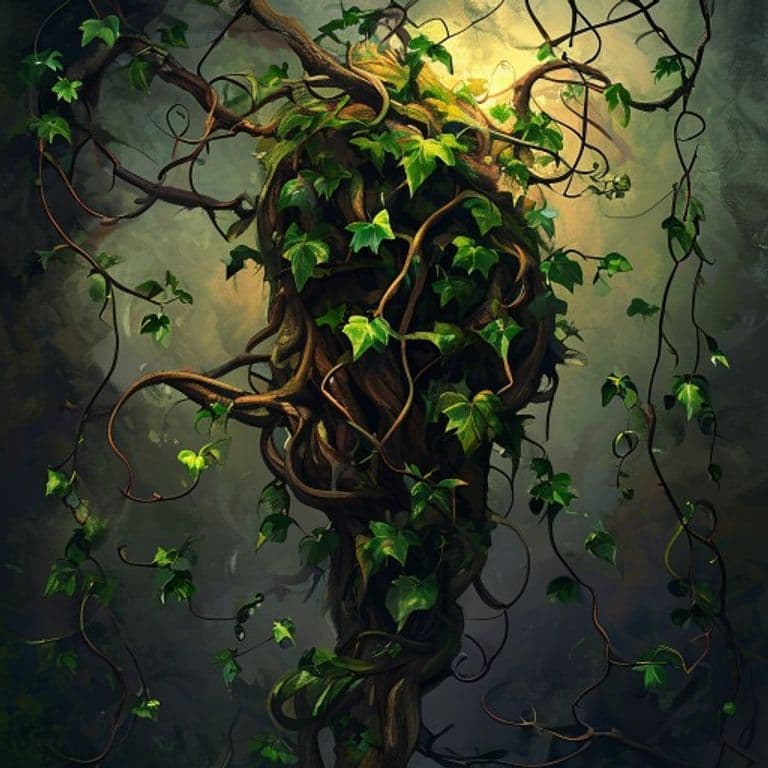 Vines of Nemthyr — fantasy monster illustration