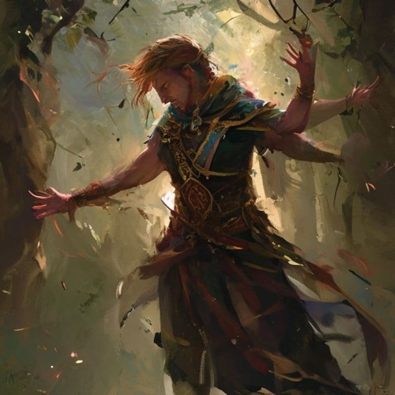 Intuitive — fantasy feat illustration. Intuitive is a feat.