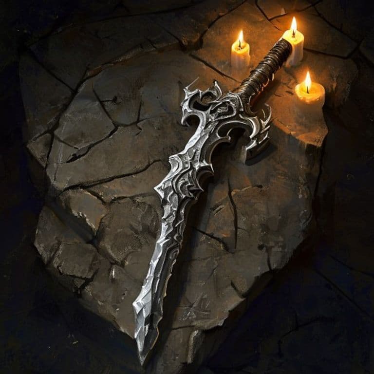Lockbreaker — fantasy item illustration. Lockbreaker is a magic item (weapon) of common rarity.