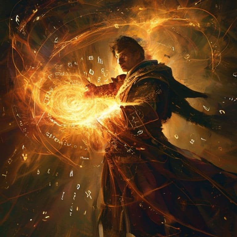 Divine Retribution — fantasy spell effect illustration. Divine Retribution is a 1st-level evocation available to Cleric, Paladin.