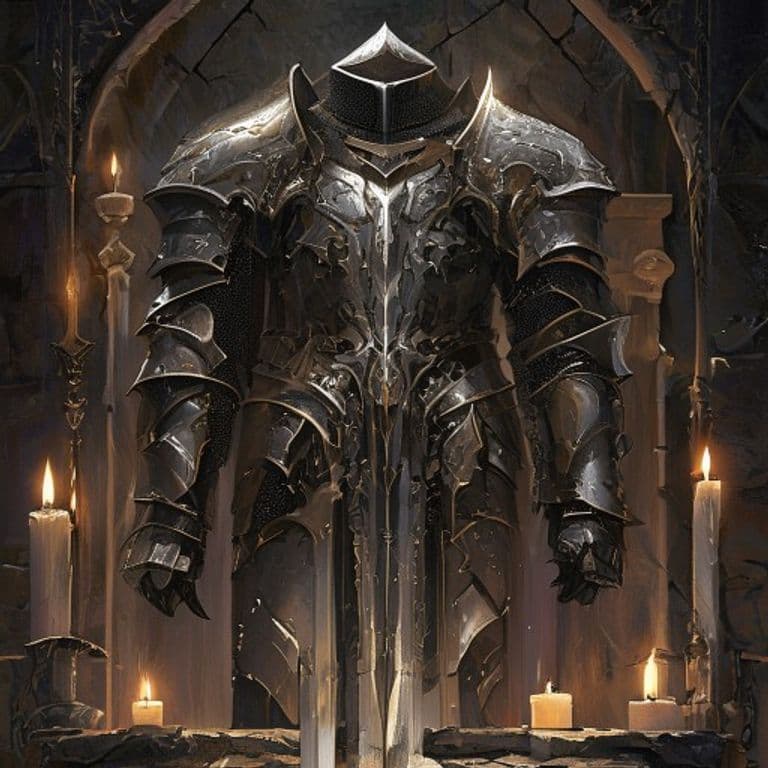 Mail of the Sword Master — fantasy item illustration