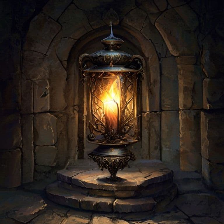 Lantern of Selective Illumination — fantasy item illustration