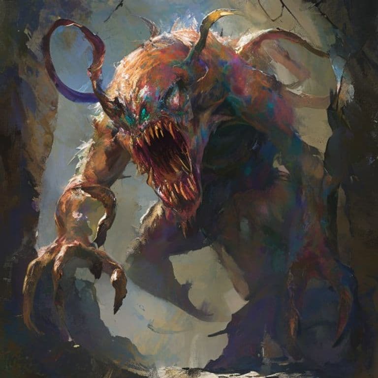Qiqirn — fantasy monster illustration