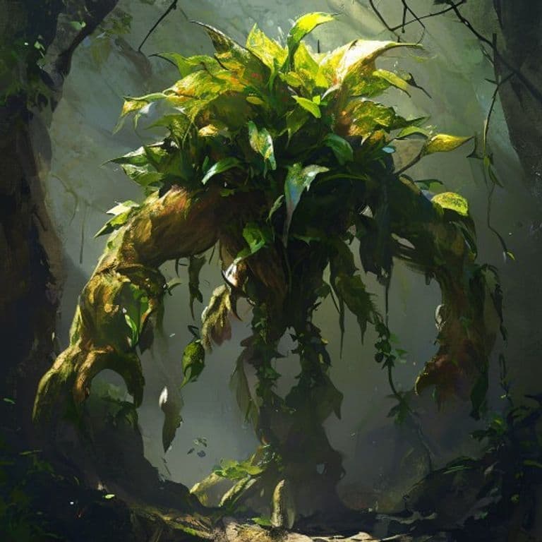 Arborcyte — fantasy monster illustration